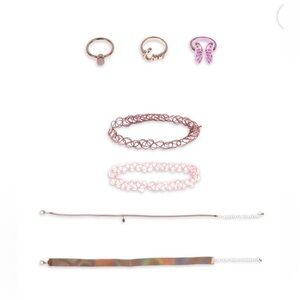 🔴 3/$12 Wonder Nation Girl’s Ring and Choker Set! NEW!